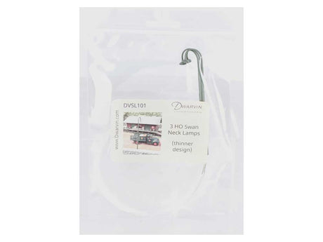 DVSL101 Swan/Goose Neck Street Lamps Fiber-Lit -- pkg(3)-3