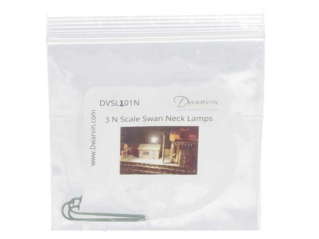 DVSL201 Fiber-Lit Swan/Goose Neck Street Lamps -- pkg(3)-3