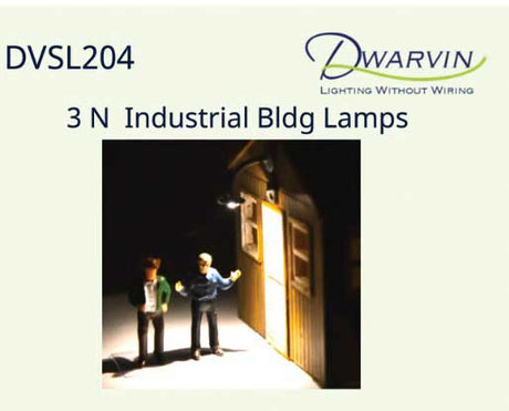 DVSL204 Fiber-Lit Industrial Building Wall-Mount Lamps -- pkg(3)-2