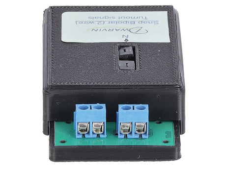 DVTSB2-2 Turnout Signals for 2 Wire Snap Bipolar Switch Machines Kit -- Kit Includes 3 Dwarf Signals, Controller, Power Supply-3