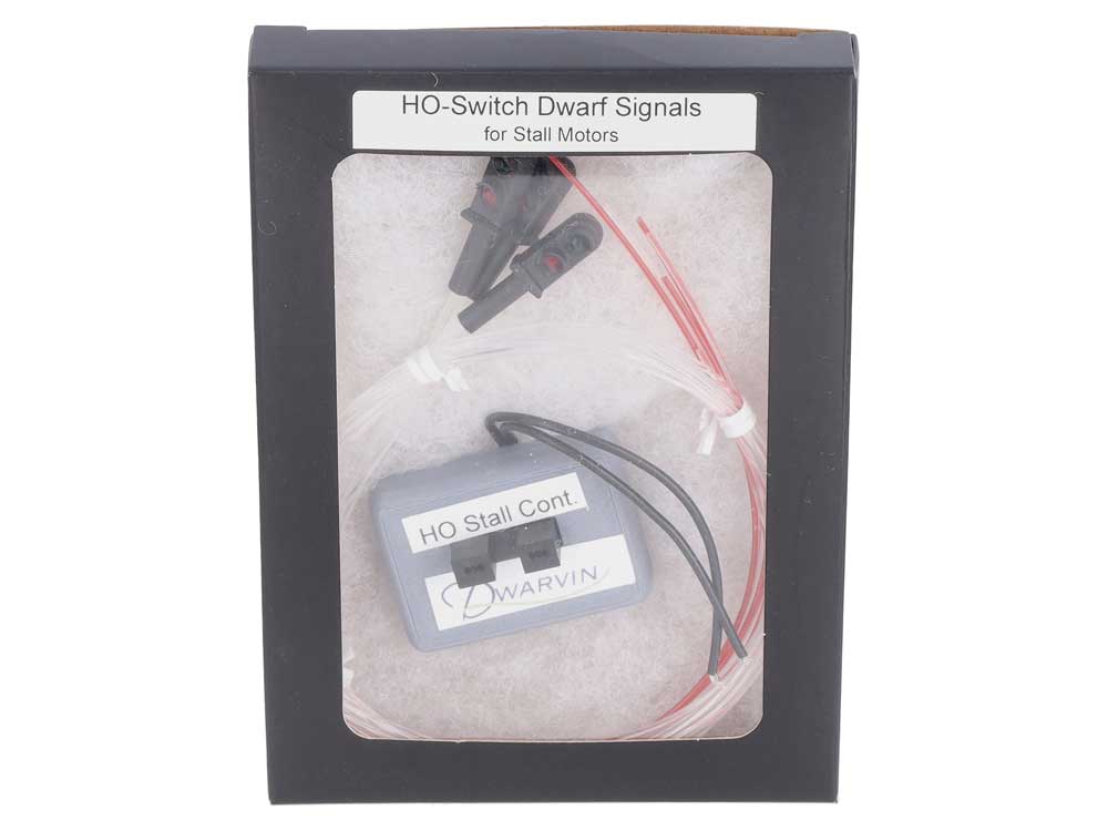 DVTSSS101 Turnout Signals Kit for Stall Motor Switch Machines - 3 Dwarf Signal -- Kit Includes Controller, 3 Dwarf Signals-4