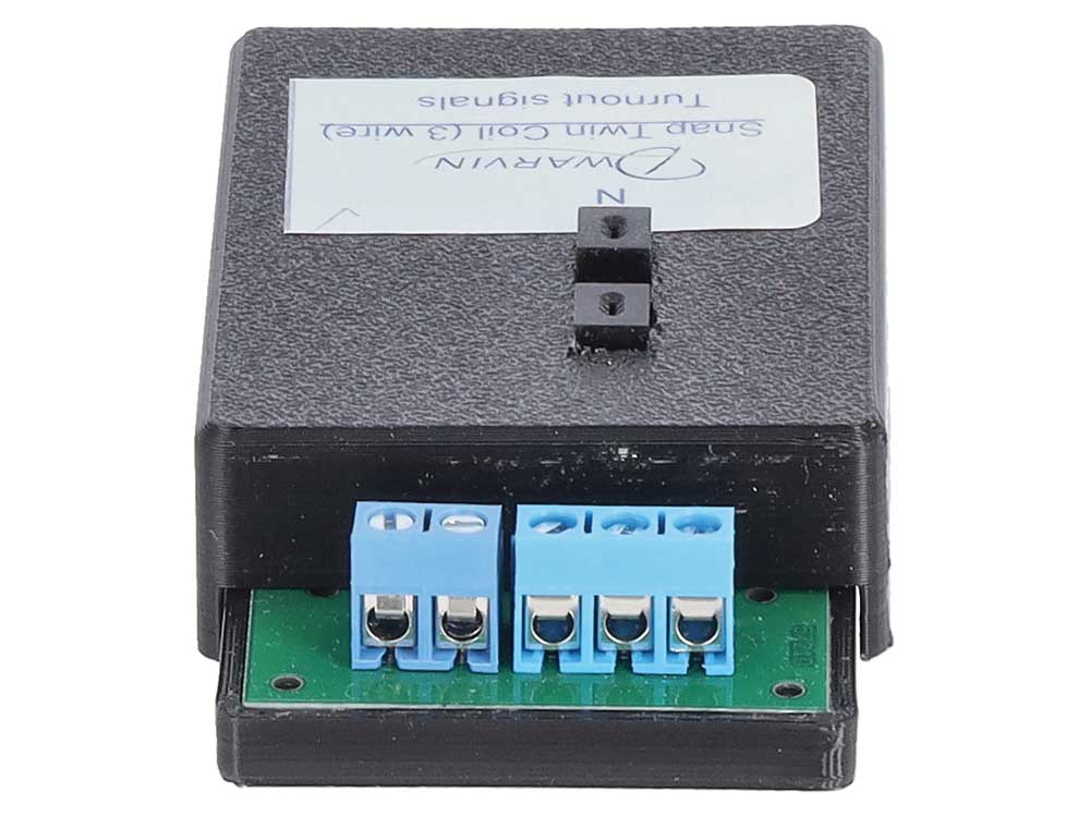 DVTSTC3CU-2 Turnout Signal Snap Twin Coil 3-Wire Controller w/Power Supply -- Kit Includes Controller, Power Supply-2