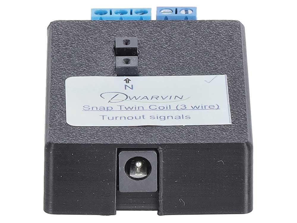 DVTSTC3CU-2 Turnout Signal Snap Twin Coil 3-Wire Controller w/Power Supply -- Kit Includes Controller, Power Supply-3