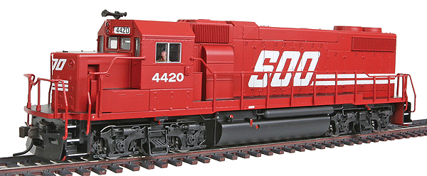 Trainman(TM) Diesel EMD GP38-2 Powered DCC Ready -- Soo Line #4420