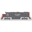 EMD GP38-2 - Standard DC - Silver -- Southern Pacific #4816 (gray, red)