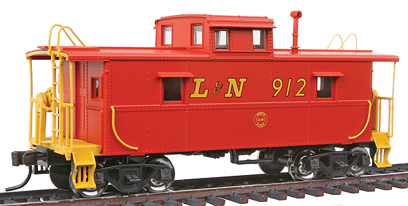 Atlas Trainman(R) C&O Style Center Cupola Caboose -- Louisville & Nashville #912