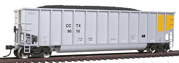 Trainman(TM) Aluminum Coal Gondola 3-Pack -- Coleto Creek Power #9001, 9005, 9010