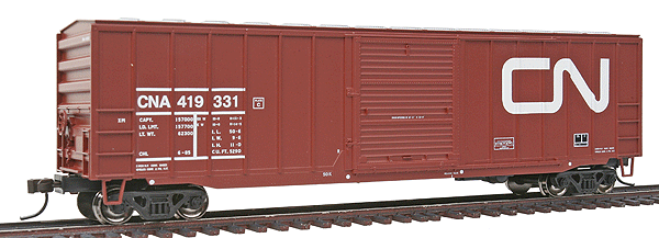 Trainman(R) ACF(R) 50'6" Boxcar - Assembled -- Canadian National #419331 (brown)