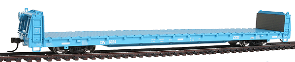 Trainman(R) Short Bulkhead Flatcar Assembled -- Colorado & Southern #6024