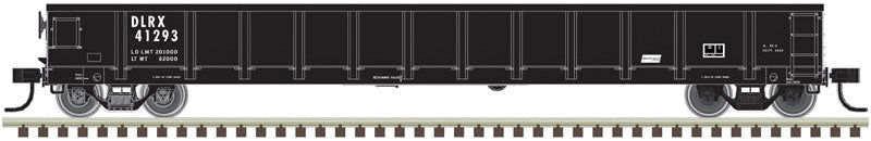 Evans 52' Gondola - Ready to Run -- GE Railcar Services DLRX 41289 (black)
