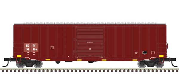ACF(R) 50'6" Boxcar - Ready to Run -- Union Pacific BKTY 152966 (Boxcar Red, white)