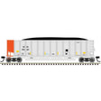 Aluminum Coal Gondola - Ready to Run -- Detroit Edison DEEX #990971 (aluminum, orange)