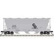 ACF 3560 Center-Flow Covered Hopper - Ready to Run -- Chesapeake & Ohio #601232 (gray, black, Progress Logo)