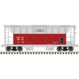 PS-2 2-Bay Covered Hopper - Ready to Run -- Haliburton HWCX #41005 (gray, red)