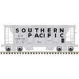PS-2 2-Bay Covered Hopper - Ready to Run -- Southern Pacific #402223 (gray, black, Large Block Lettering)
