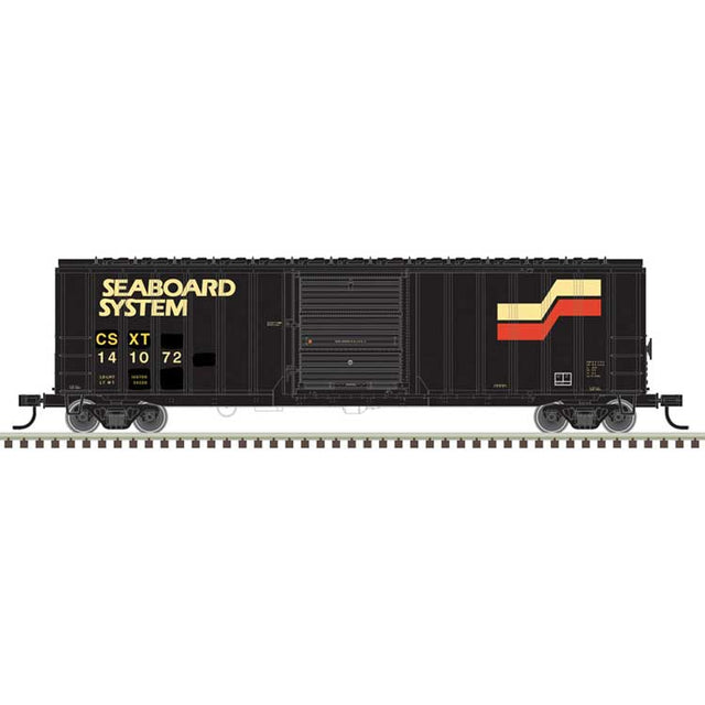 ACF(R) 50'6" Boxcar - Ready to Run -- CSX #141072 (Ex-A&WP/SBD Patch, black, yellow, red)