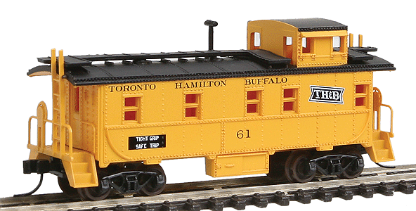 Trainman(TM) Cupola Caboose, Assembled -- Toronto, Hamilton & Buffalo #61