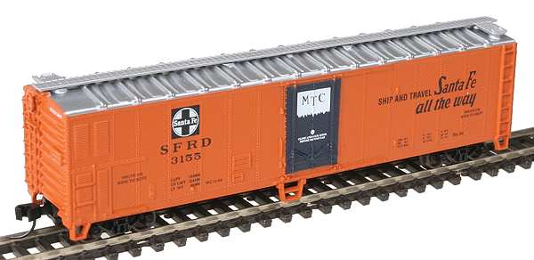 Trainman(TM) 50' Mechanical Reefer, Assembled -- Santa Fe