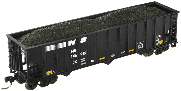 Atlas N Trainman(R) 90-Ton 3-Bay Open Hopper, Assembled -- Norfolk Southern #146915