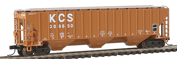 Atlas Trainman(R) Thrall 4750 3-Bay Covered Hopper -- Kansas City Southern #308650