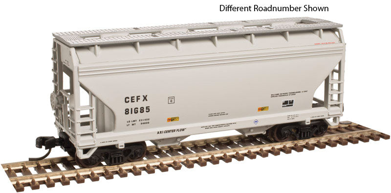 2-Bay Centerflow Hopper - Ready to Run -- CIT Group #81696 (gray)
