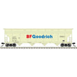 ACF 5250 4-Bay Centerflow Hopper - Ready to Run -- BF Goodrich ACFX #55501 (pale yellow, blue, red)