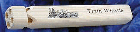 Wood Train Whistle -- Junior