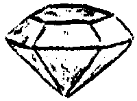 Jewels (No Backing) pkg(12) -- Clear