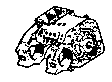 Early Traction Motor, Less Gear Valve -- GE 752 Style