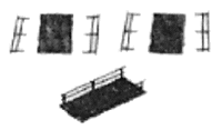 Footbridge Rails