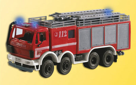 DB TLF 5000H Fire Truck w/Flashing Lights - Assembled -- Fire Department (red, white, silver, German Lettering)