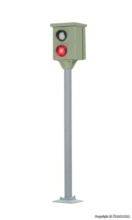 Modern Pole Mounted Radar Speed Camera w/LED Flash -- Use with #769-8441 Detector for Moving Vehicles