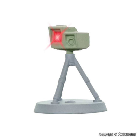 Modern Tripod-Mount Radar Speed Camera w/LED Flash -- Use with #769-8441 Detector for Moving Vehicles