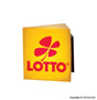 Wall-Mount LED Lighted Lotto Sign -- 3/8 x 3/8"  .95 x .95cm