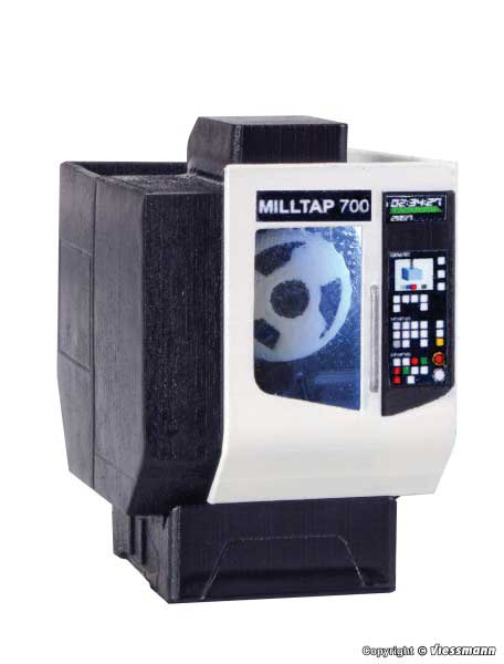 Animated CNC Milling Machine