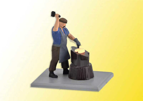 Animated Blacksmith with Glowing Iron -- 14-16 Volt AC or DC-2