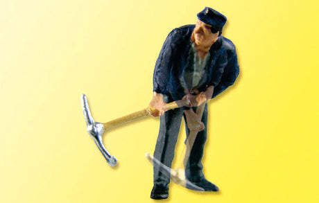 Animated Worker w/Pick Axe -- 14-16 Volt AC or DC