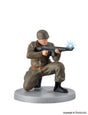 Animated Kneeling Soldier Firing Rifle