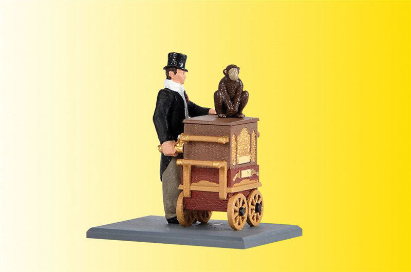 Animated Organ Grinder w/Monkey