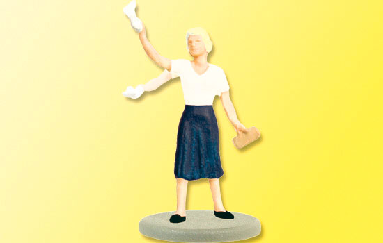 Animated Woman Waving -- 14-16 Volt AC or DC