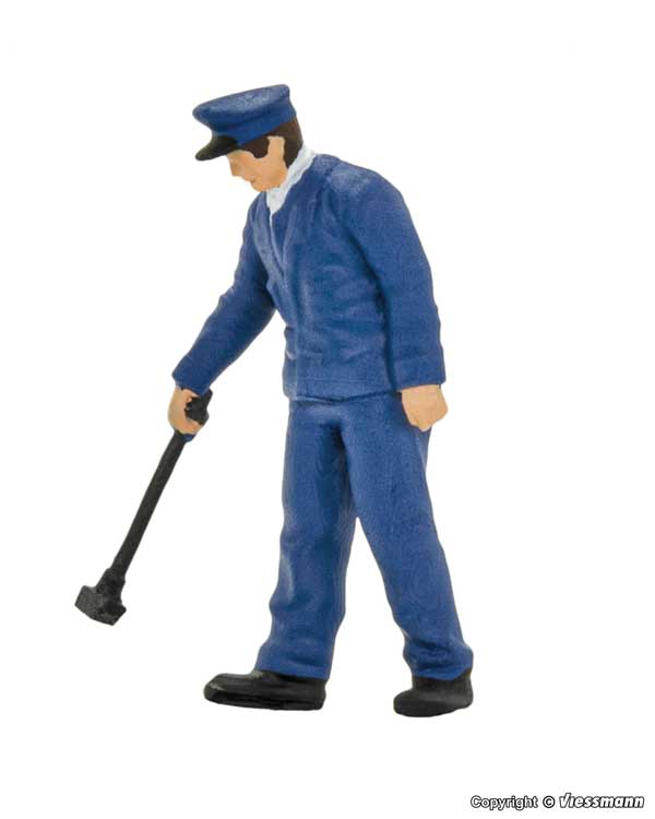 Animated Rolling Stock Inspector -- With Under-Layout Motor Drive, Requires 1-1/2"  3.9cm Mounting Depth