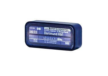 Modern Double-Sided Destination Display with LED Lighting