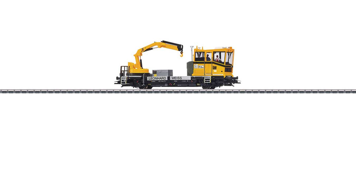Robel 54.22 Railway Maintenance Vehicle - Sound & DCC -- Leonhard Weiss (yellow, black)