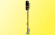 German Federal Railways (DB) Type 1969 Daylight Signal - Assembled -- Entry w/3 Aspects-1