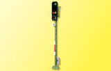 German Federal Railways (DB) Type 1969 Daylight Signal - Assembled -- Entry w/3 Aspects-1