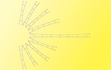 Catenary Wire pkg(5) -- 5-9/16"  142mm