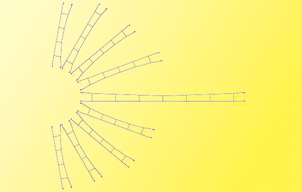 Catenary Wire pkg(5) -- 14-3/16"  360mm