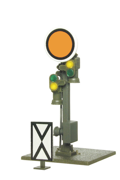 European-Style LED Semaphore Movable Disk Distant Signal-2