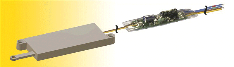 Turnout (Point) Motor and DCC Decoder Assembly -- Universal Motor for All Turnouts-1