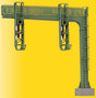 European 2-Track Cantileverd Signal Bridge -- No Signal Heads, Designed for Multiplex Technology